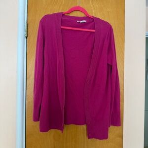 Coldwater Creek Pink Cardigan, Size L